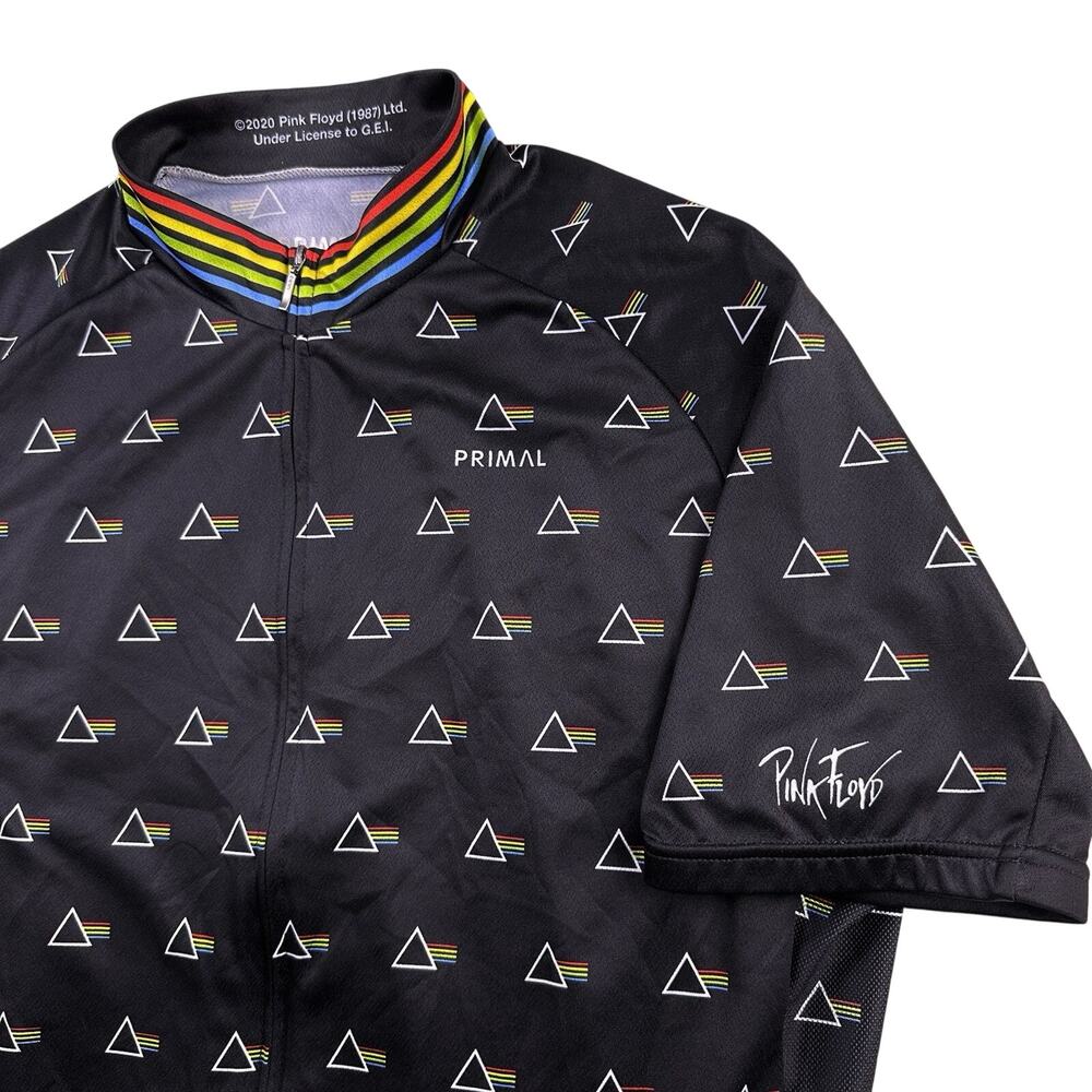 Primal Pink Floyd Cycling Jersey Dark Side Of The‎ moon Mens XL